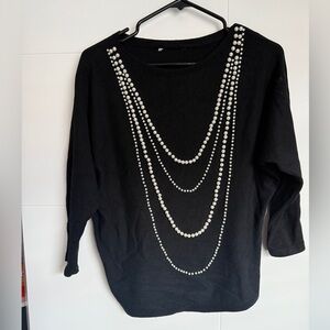 Black pearl Women's Top